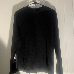 Calvin Klein Men's Black Long Sleeve Tee
